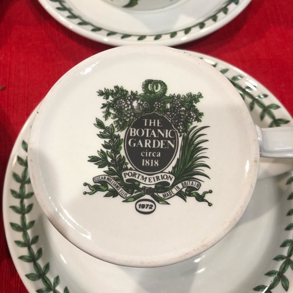 The Botanic Garden cup and saucer - Picture 7 of 12